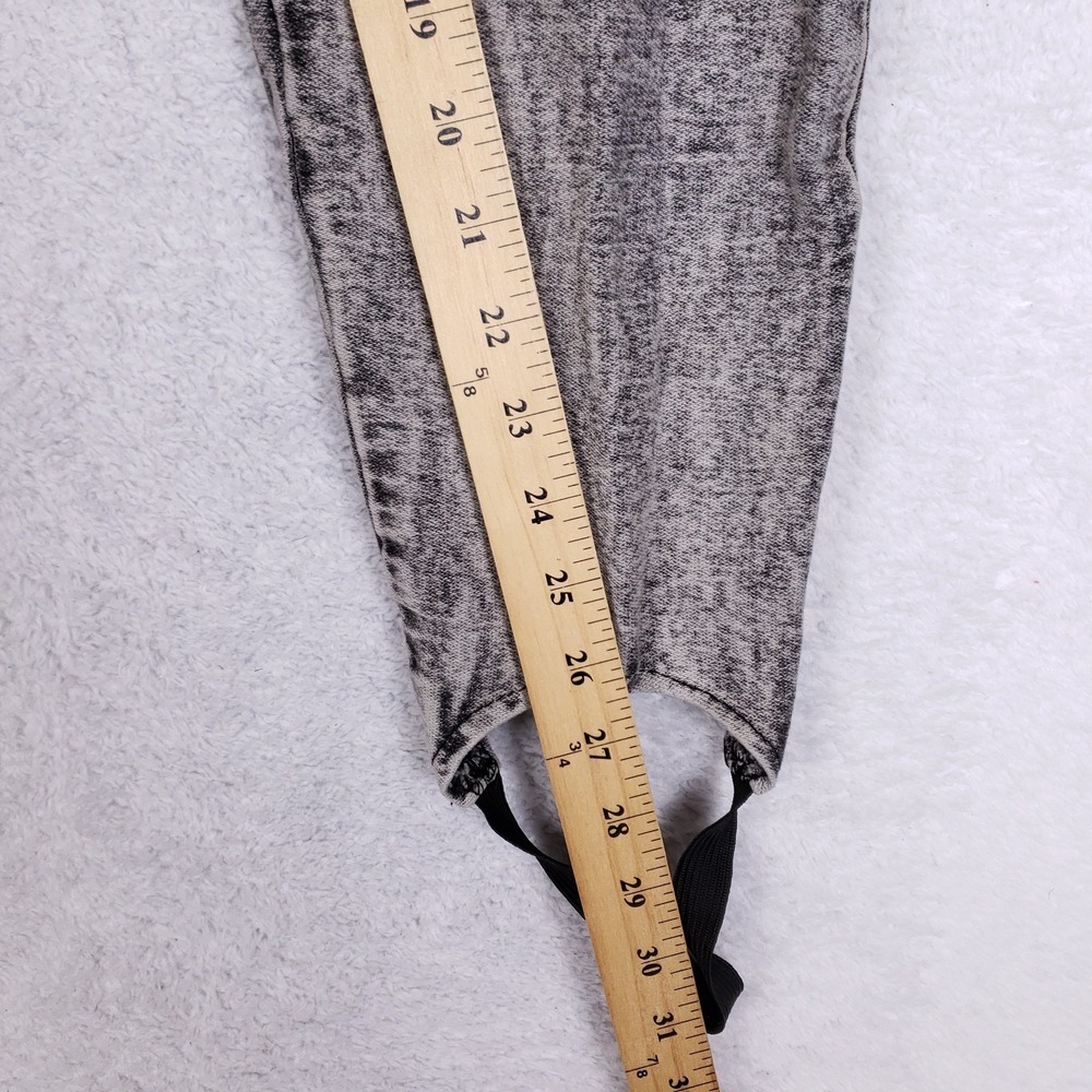 Denim Republic Vintage 13/14 High Waisted Acid Wash Stirrup Jeans Gray 80s 90s - Picture 6 of 11